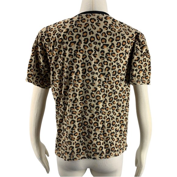 Mud Pie Small Cheetah Top Animal Print Boutique - Picture 3 of 7